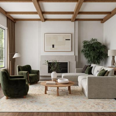 Nourison Maison Vintage Handmade Wool Indoor Rug