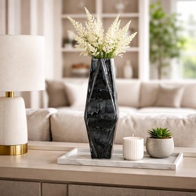 Sagebrook Home Decorative Vase - Ceramic Tall Sculptural