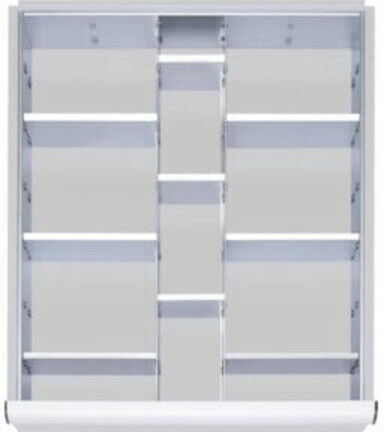 Kit de compartimentage STIER pour tiroirs avec hauteur de façade de 120-150mm, 2x9 parois de séparation (905390)