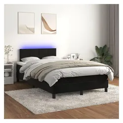 vidaXL, Boxspringbett, Pasonberg (Block mit Quadraten) (120 x 200 cm)