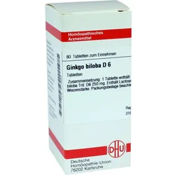 Ginkgo Biloba D12 80 ST