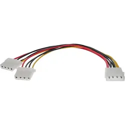 INLINE Strom Y-Kabel intern, 1x 13,34cm (5,25") an 2x 13,34cm (5,25"), bulk
