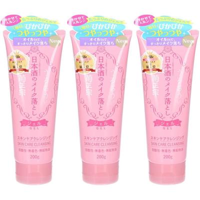 Kiku-Masamune Sake Skin Care Cleansing Gel 200g x3 3x200 g