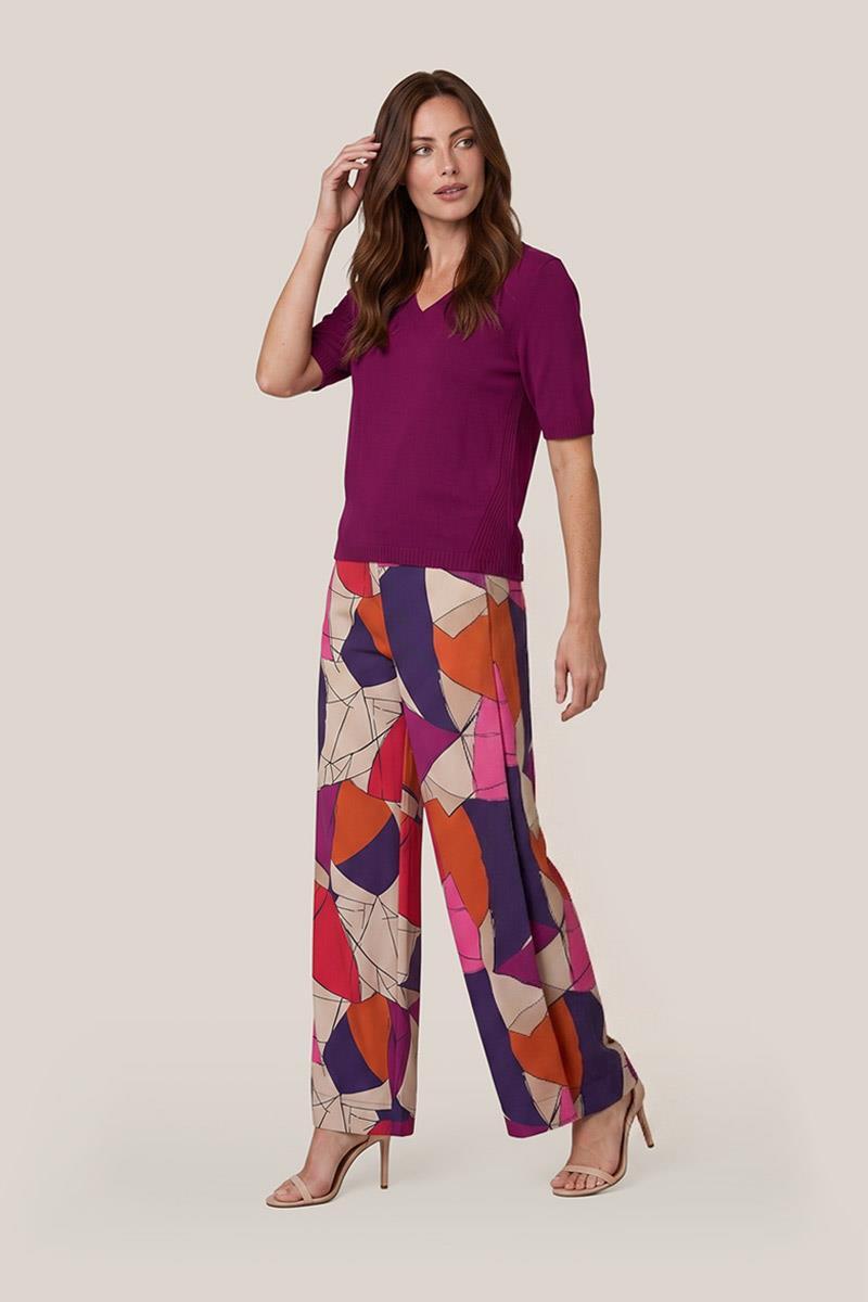 Audra Top Plum