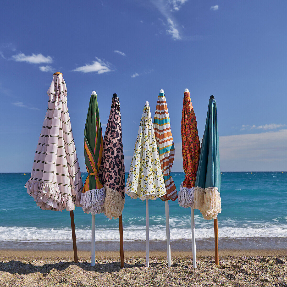 LA REDOUTE INTERIEURS Parasol rayé, SARDAIGNE