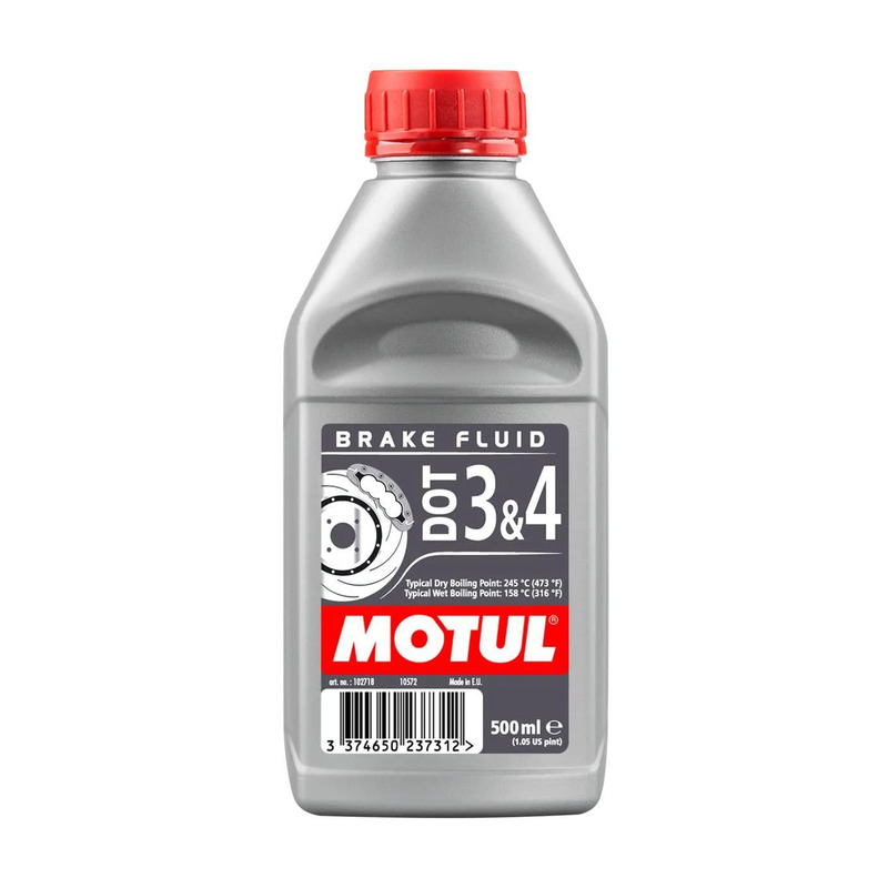 Liquide de frein Motul DOT 3 & 4 brake fluid 500ml