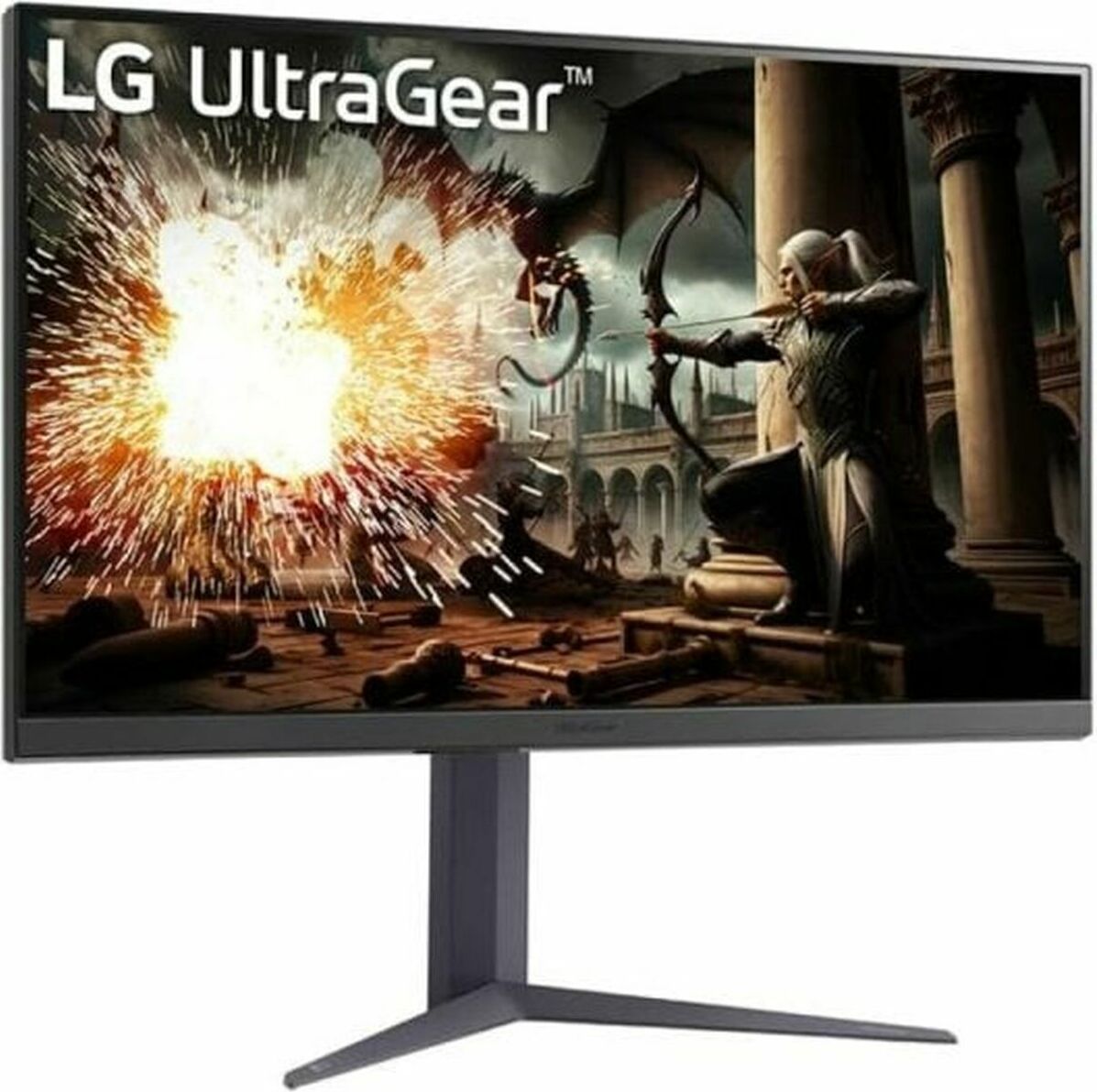 LG 32GS75Q-B, 80 cm (31.5"), 2560 x 1440 Pixel, Quad HD, LCD, 1 ms, Schwarz