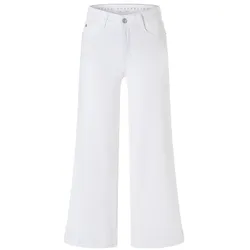 Wide Fit-Jeans im 5-Pocket-Schnitt Mac weiss, 40