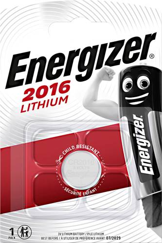 Energizer CR2016 - Batterie CR2016 - Li/MnO2