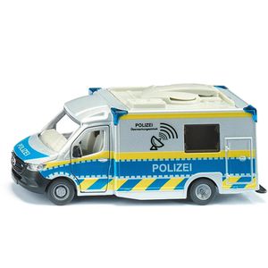 siku Fahrzeug 2301 MB Sprinter Polizei, aus Metall/Kunststoff, Maßstab 1:50