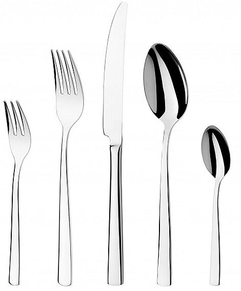 COLLINI Tafelbesteck Set 60tlg. SETTE  im Koffer Edelstahl/Poliert silber EG
