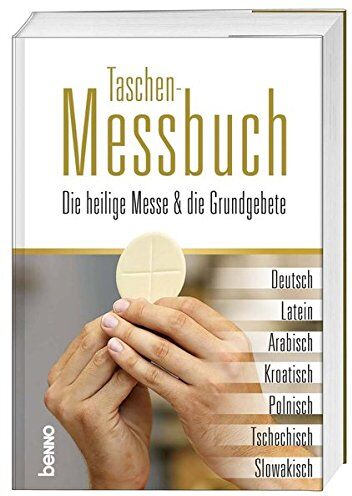 Taschen-Messbuch: Die heilige Messe & die Grundgebete in Deutsch, Latein, Arabisch, Kroatisch,Polnisch,Tschechisch,Slowakisch - Preis vom 13.10.2026 19:28:25 h