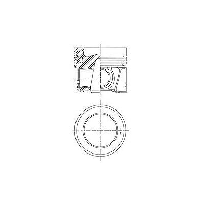 Kolbenschmidt Kolben [Hersteller-Nr. 41785620] für VW, Man