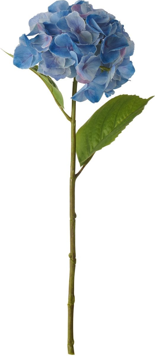 J-Line kunsthortensia Frisse Toets blauw large 4 stuks