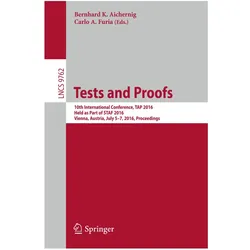 Tests and Proofs, Fachbücher