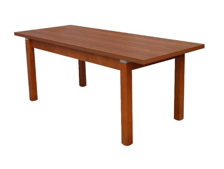 Xlmoebel Esstisch Erweiterbarer Holztisch für Ess- und Konferenzbereich (ESSTISCH S18-L-S TISCH ESSTISCHE 90X160 / 160X200 CM), Hergestellt in Europa