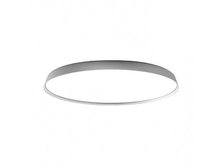 LUCEPLAN lampe murale applique ou lampe au plafond plafonnier COMPENDIUM PLATE D81P avec rosace (Aluminium, 2700K - Aluminium)
