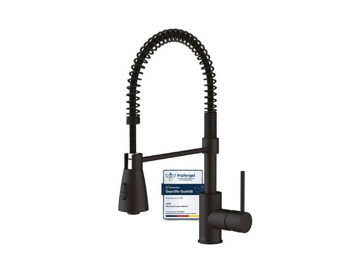 Lenz Küchenarmatur KALANI² flexible Geschirrbrause, 2 Strahlarten, 306° schwenkbar Nickelfrei