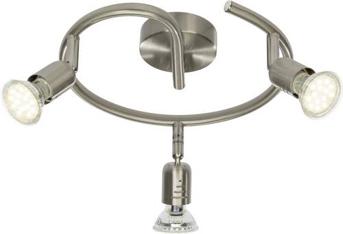 Brilliant Loona G28833/13 Deckenstrahler LED GU10 9W Edelstahl