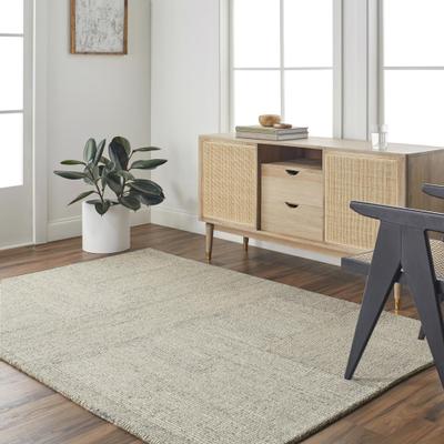 Livabliss Wazney Handmade Wool Farmhouse Area Rug
