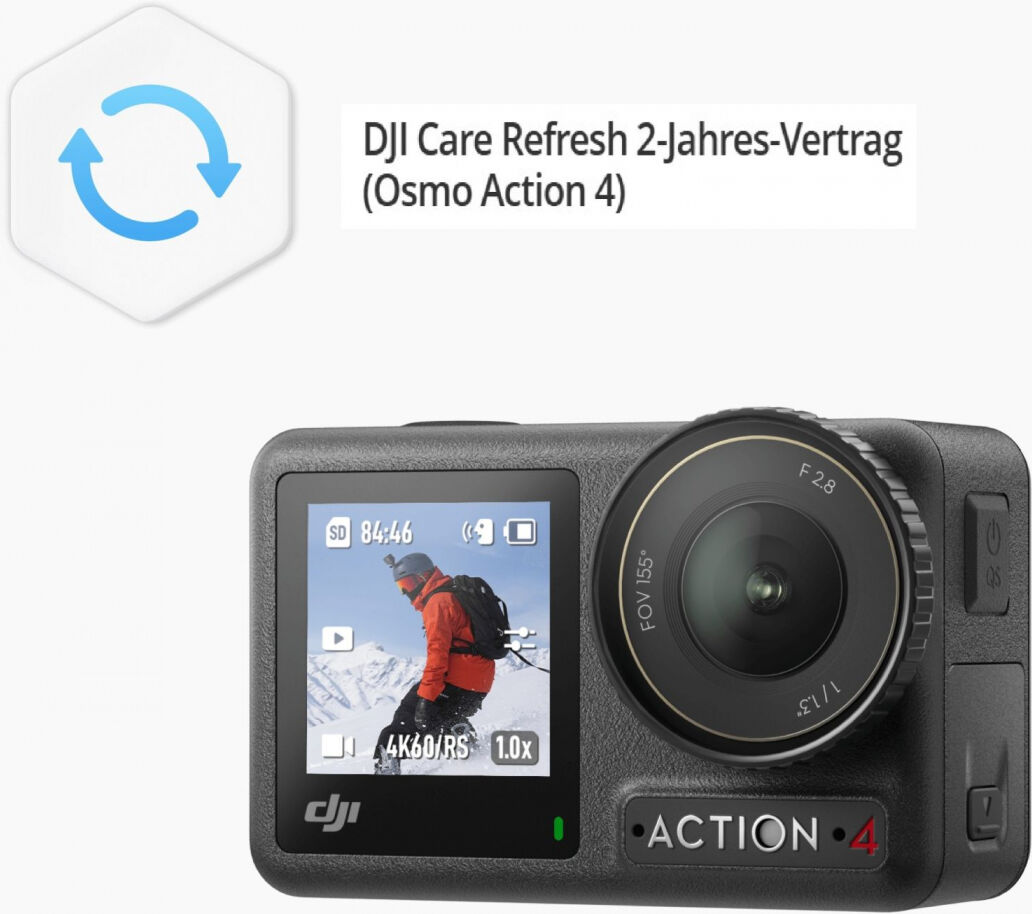 DJI Care Refresh - 2 ans (Action 4) - E-Key
