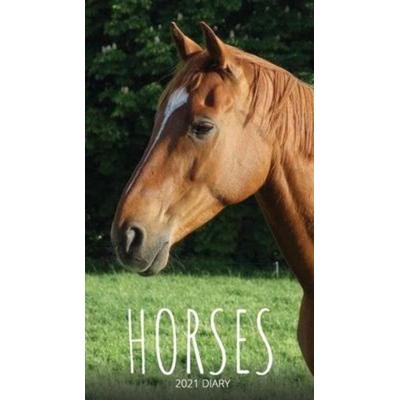 Horses 2021 Diary, Taschenbuch von Llama Bird Press, Llama Bird Press, 978-1-63657-055-6