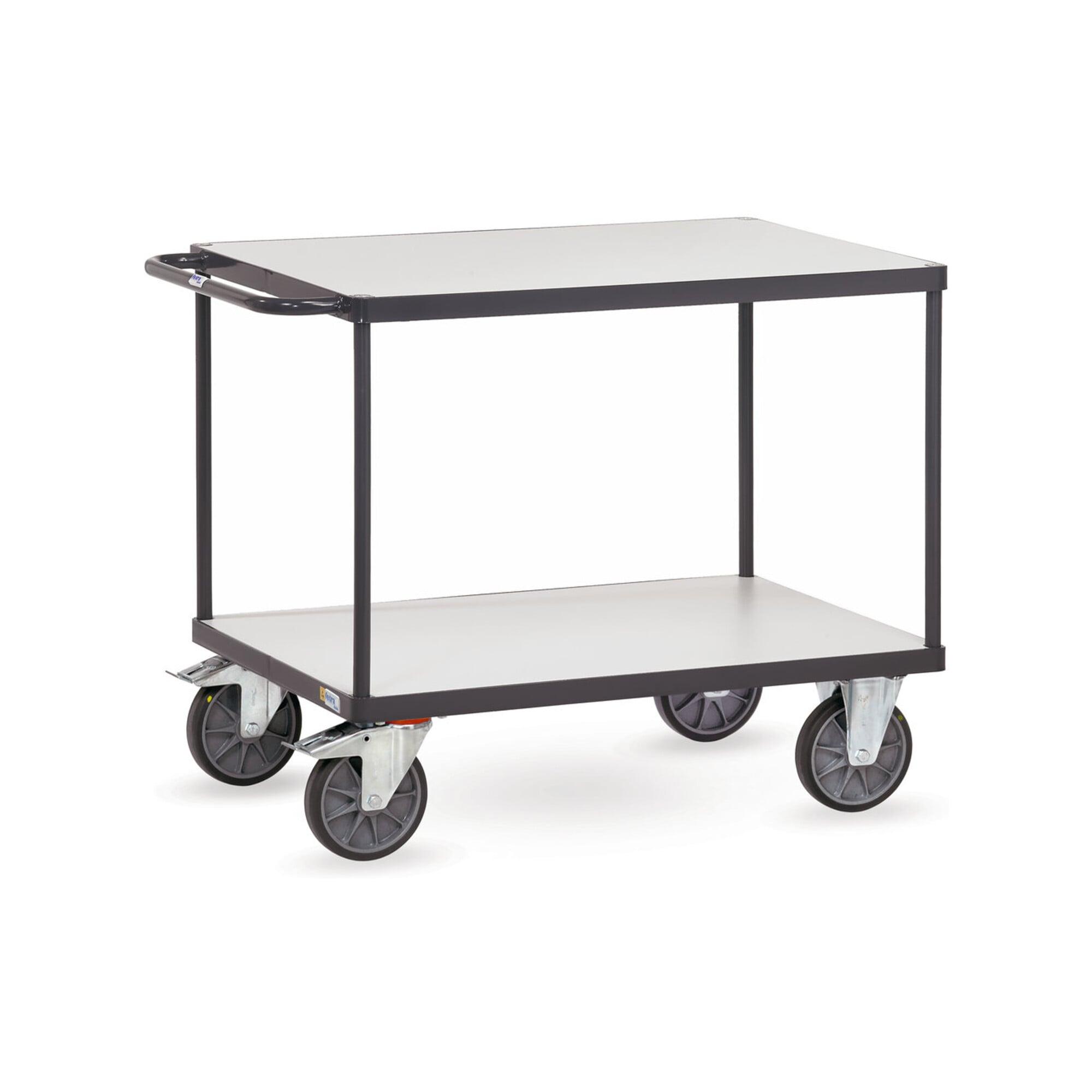 fetra ESD-Tischwagen 9400 - Tragkraft 500kg TPE-ESD-Reifen)