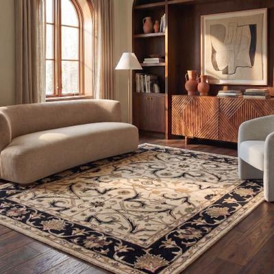 SAFAVIEH Handmade Heritage Lynsey Traditional Oriental Wool Rug