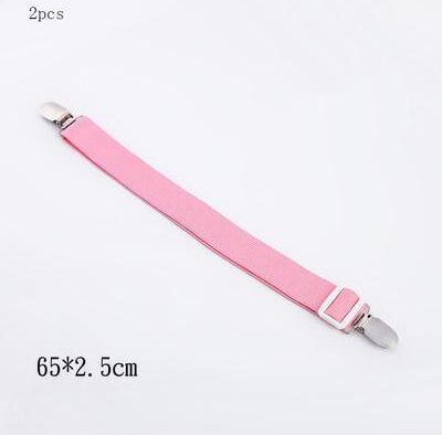 Discount Dollar Deals Adjustable Elastic Bed Sheet Fixing Clip, Sofa Mattress Cover Corner Holder Clip, Fastener Mattress Feet Organize Gadget pink