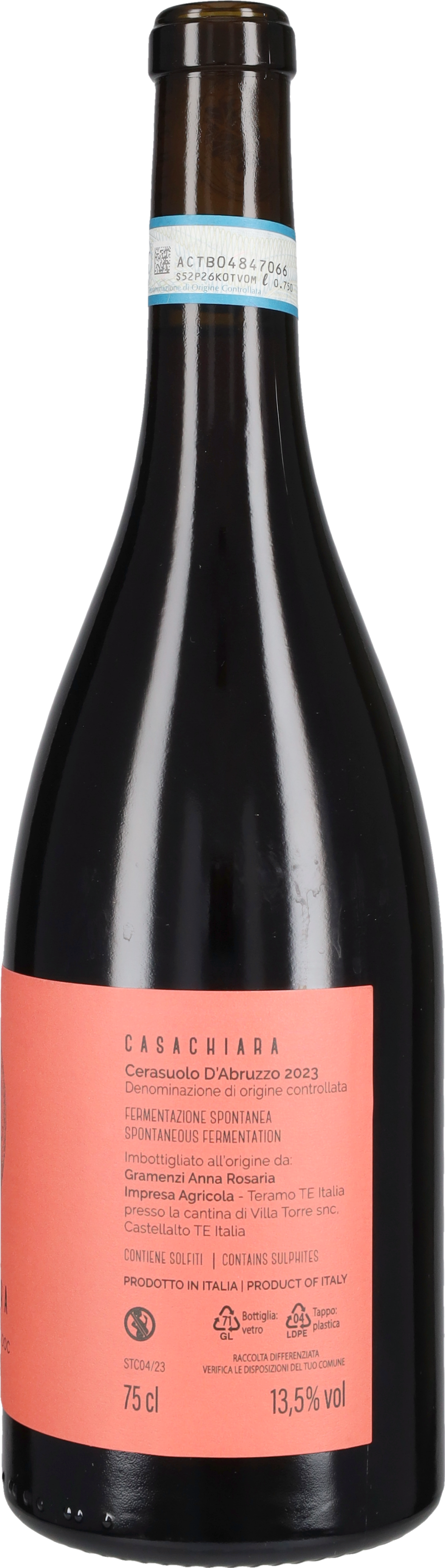 Cerasuolo d'Abruzzo Casachiara 2023