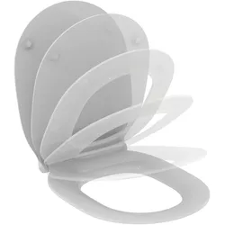 Ideal Standard Connect Air WC-Sitz, Softclose, Sandwich, Weiß, E036601