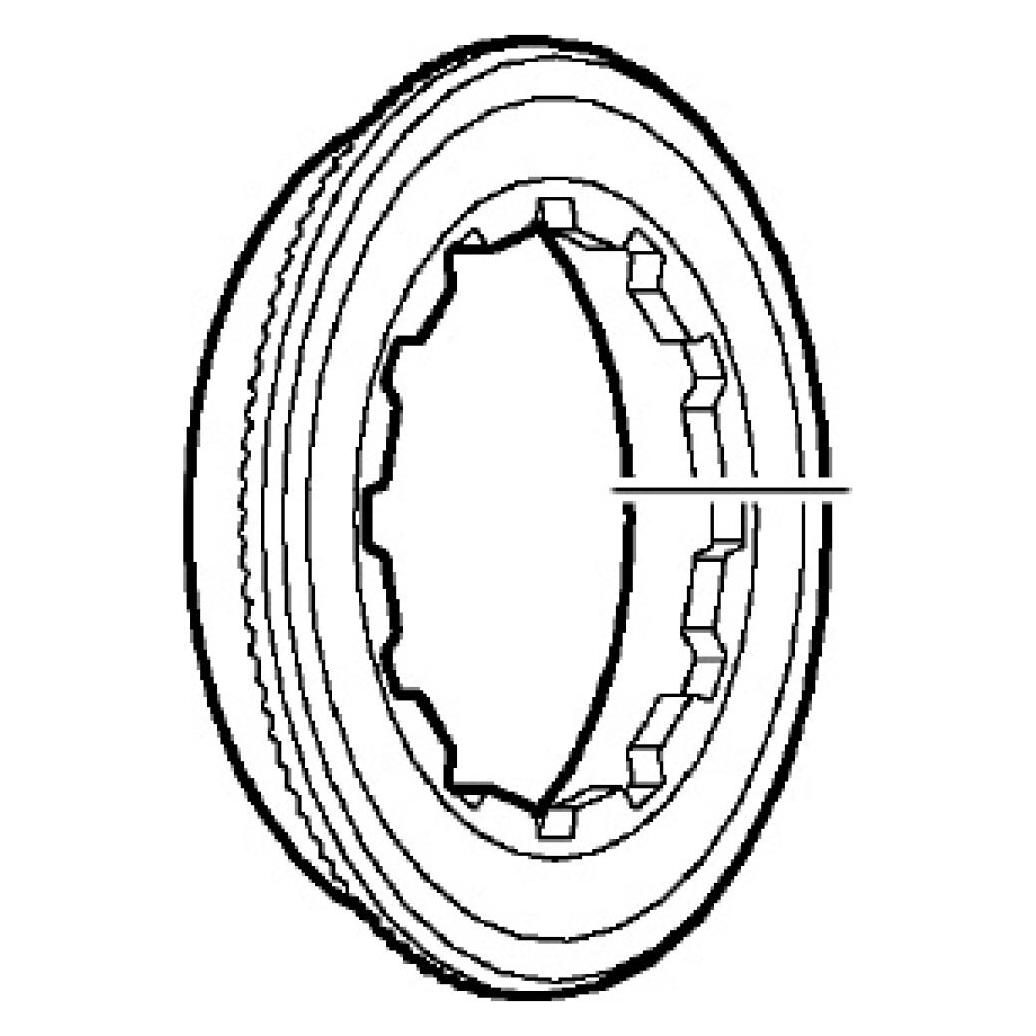 Shimano Verschlussring CS-HG62 (39191812)
