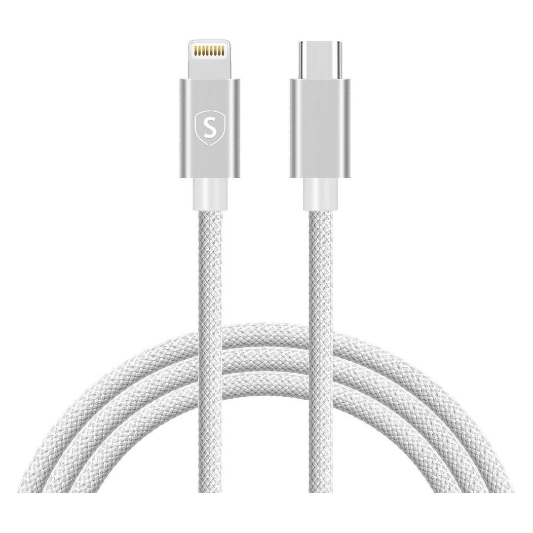 SIGN USB-C to Lightning Cable 2A, 20W, 2m - White (2 m, 20 W) (SN-2W)