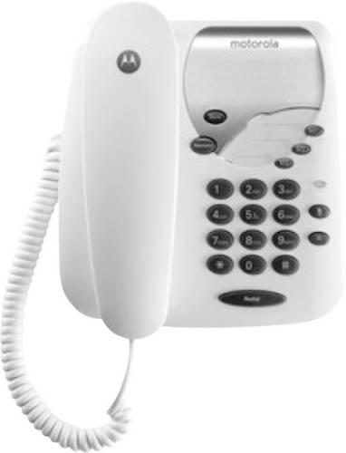 Motorola Corded Phone Schwarz