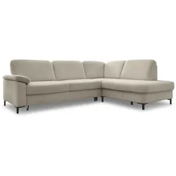 ComfortPlan Ecksofa Anaheim Stoff Beige