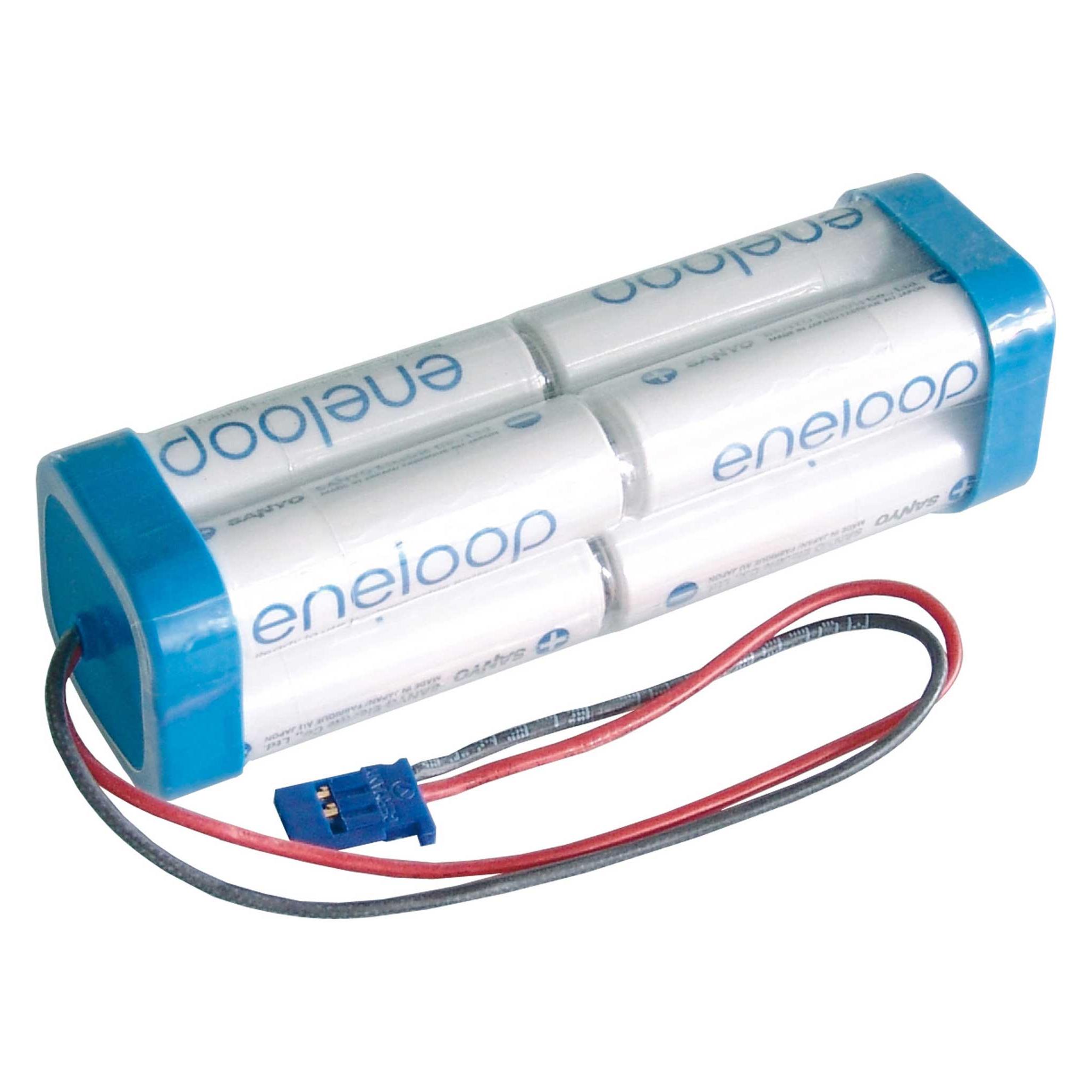 Sanyo s-akku eneloop 2000/9,6v ff-7/10 futaba (2000 mAh, 9.60 V) (125480)