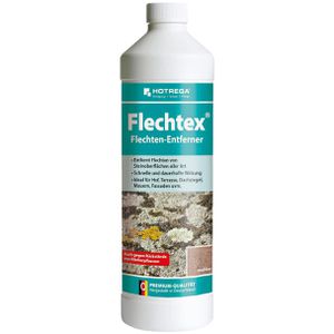 Hotrega Grünbelagentferner H110140 Flechtex Flechten Entferner, gebrauchsfertig bis 10 m², für Steinflächen, 1 Liter
