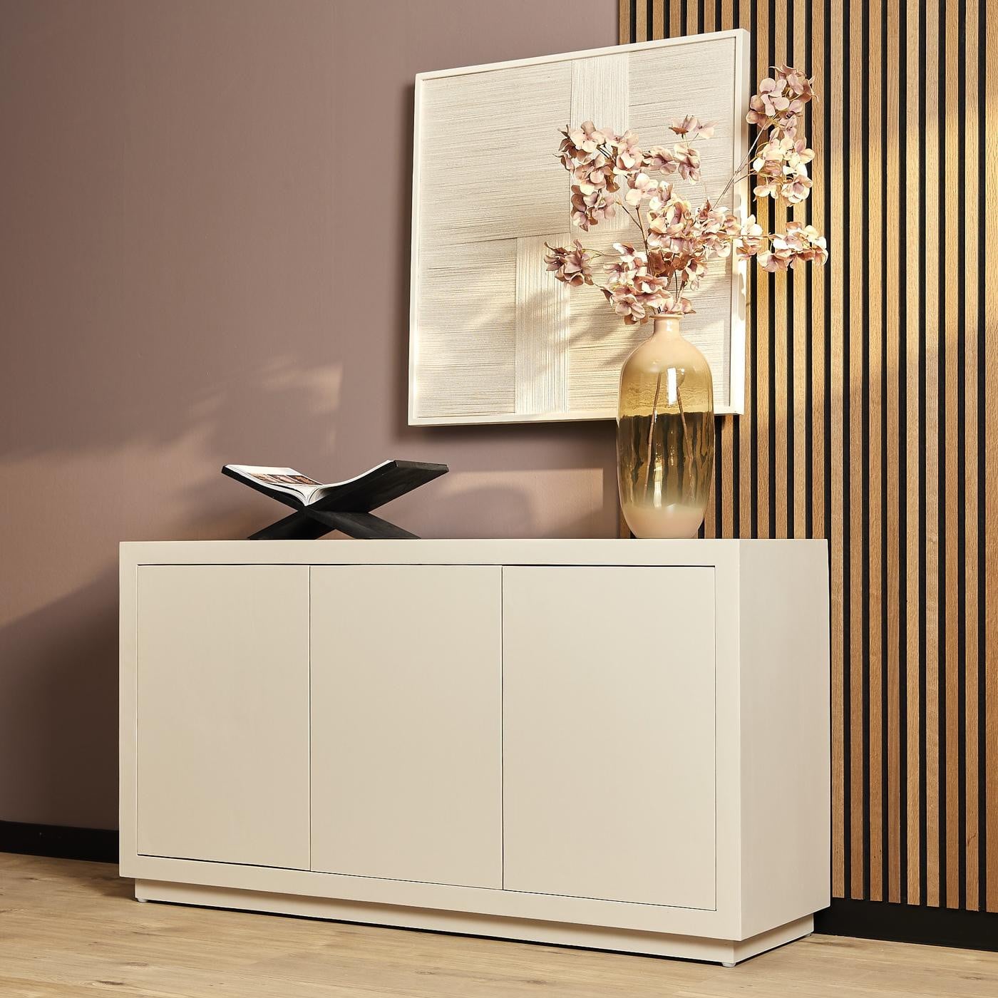 StarFurn Dressoir Brussel Zand Scandinavisch Design Breedte: 150 cm