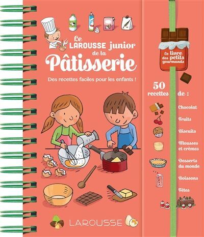 Le Larousse junior de la pâtisserie : des recettes faciles pour les enfants ! 50 recettes de : chocolat, fruits, biscuits, mousses et crèmes, desserts du monde, boissons, fêtes - Preis vom 09.10.2026 07:28:09 h