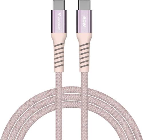 Verbatim Handy Kabel [1x USB-C Stecker - 1x USB-C Stecker] 1.2m USB-C mit Magnetanschluss