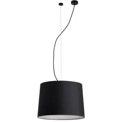 Faro Pendelleuchte CONGA ø 50 cm, 1xE27, IP20, mit Spanner, schwarz FAR-64314-56