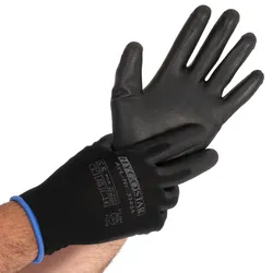 HYGOSTAR Arbeitshandschuhe Black Ace Touch 10 schwarz