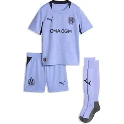 Puma, Unisex, Fussballtrikot, Miini-kit Third Kind OM 2026/27 (104), Violett, Schwarz