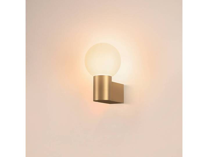 SLV Wandleuchte Varyt, dimmbar, messing / gold, für Badezimmer, Aluminium, Modern