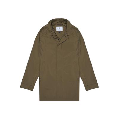 Parka AQUASCUTUM ACTIVE "RLG PACKABLE TRENCHCOAT Herren", Herren, Gr. L, braun (army grün), Softshell, 100% Polyester, normal normal, Jacken Parka, Regenmantel Herren, leichte Jacke, Übergangsjacke, Outdoor, Sale