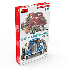 MiniArt - Car Maintenance (1930-40s) - 1:35 - 4 Figuren 311503