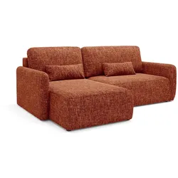 ECKSOFA Lazarus 3 Sitzplätze Terracotta