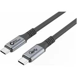 MicroConnect Premium USB4 Gen 3x2 USB-C (0.25 m, USB 4, 100 W), USB Kabel