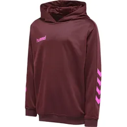 hummel Promo Poly Hoodie Herren biking red/raspberry sorbet L