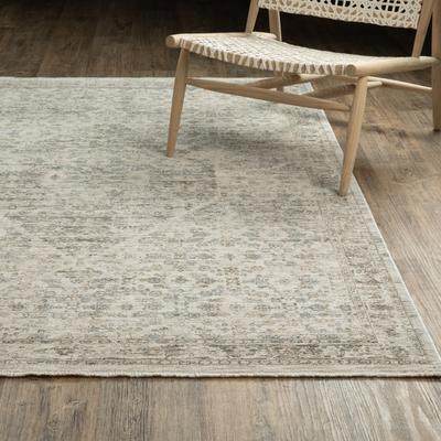 Style Haven Amira Vintage Center Medallion Grey/ Beige Area Rug